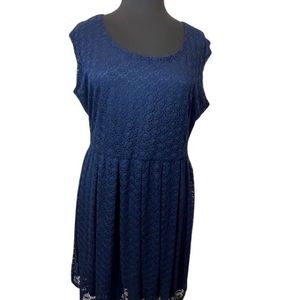PHISTIC Navy Blue Dress| New With Tag| Size: 20W
